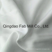 Plusieurs couches blanchissants en bambou blanc / tissu de coton organique (QF16-2696)